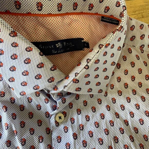 Stone Rose Men's Short Sleeve Button Up - Small - Picture 2 of 7